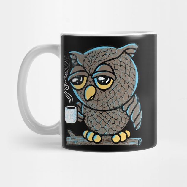 Owl I Want is Coffee by qetza